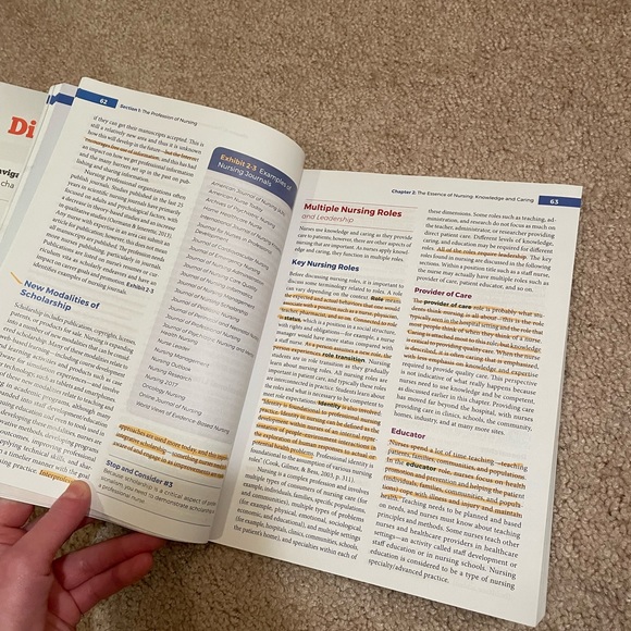 Nursing Textbook Professional Nursing Concepts - Picture 5 of 6